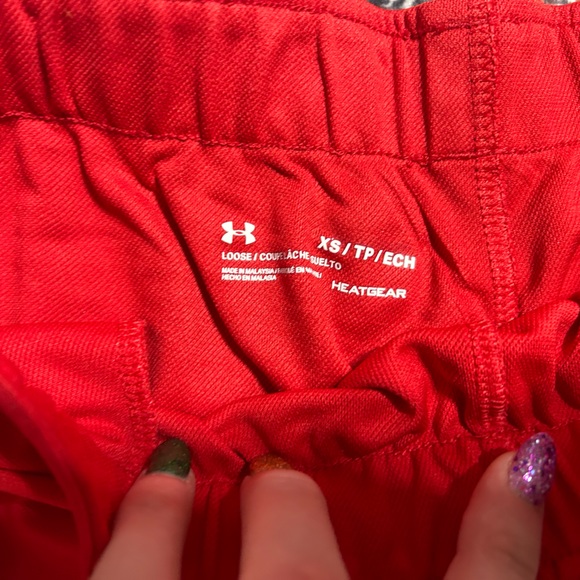 Red Under Armour Shorts - Picture 2 of 2